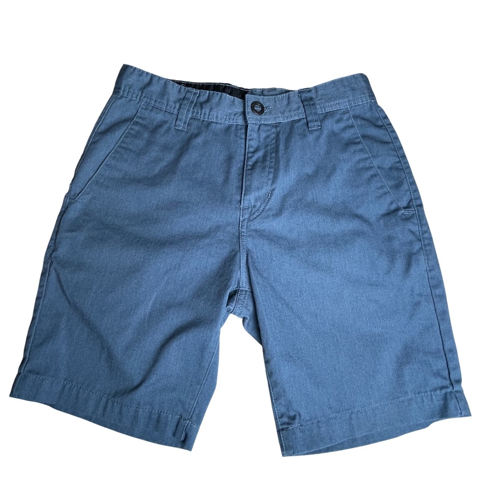 Volcom True To This Mens Size 28 Blue Repreve Chino Shorts